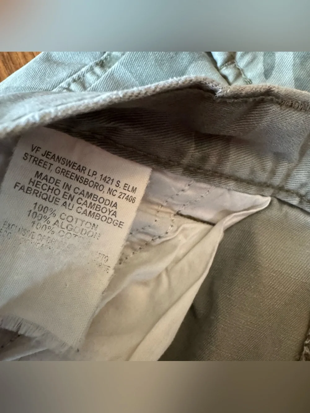 Vintage 90s Y2K Wrangler Hero Camo Cargo Pants Men's 32x30 Thrashed Baggy - Picture 5 of 11